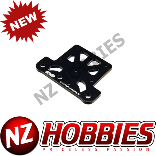 ARRMA ARA320598 Aluminum Top Plate Black FELONY/INFRACTION/KRATON/LIMITLESS/MOJAVE/NOTORIOUS/OUTCAST/TALION/TYPHON