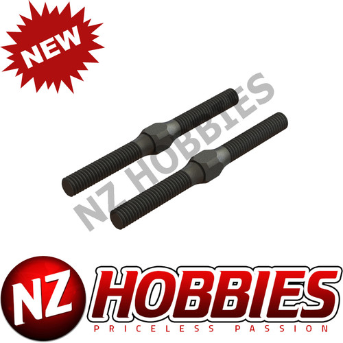 ARRMA AR330542 Steel Turnbuckle M4x48mm Black (2) : Typhon 4x4 3S