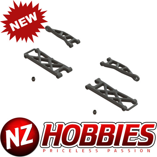 ARRMA ARA330808 REAR SUSPENSION ARM SET A : ARRMA 1/18 GRANITE GROM
