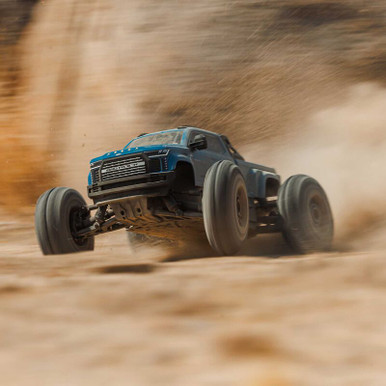 1/10 BIG ROCK 223S DSC 4X4 RTR Brushless Monster Truck, Blue ARA4312V4T3