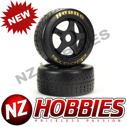 ARRMA ARA550071 DBoots Hoons 42/100 2.9 Gold Belted 5-Spoke : INFRACTON / FELONY