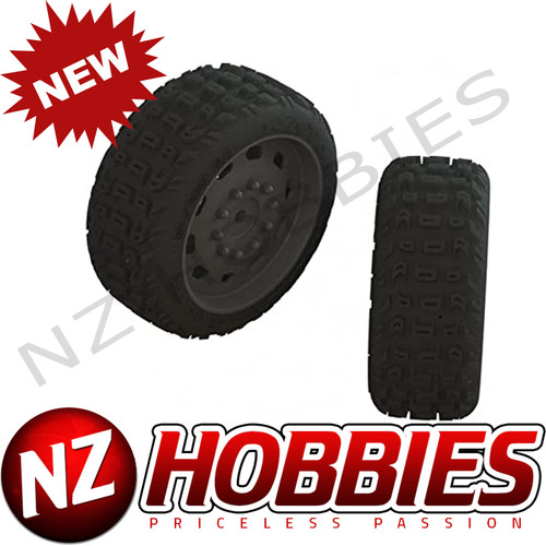 ARRMA ARA550083 dBoots KATAR 35/085 2.4 Tire Set Glued (1 Pair) : 1/8 Infraction/Vendetta