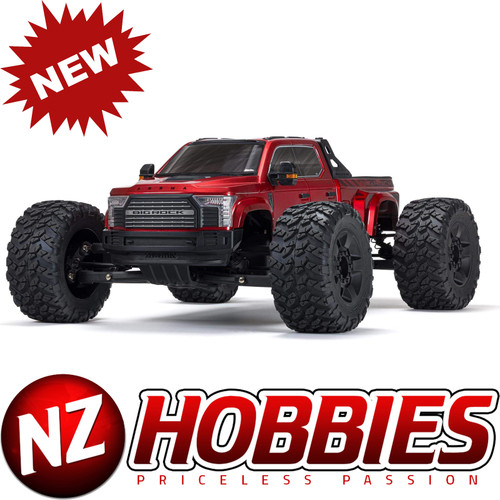 ARRMA ARA7612T2 BIG ROCK 6S 4WD BLX 1/7 Monster Truck RTR Red
