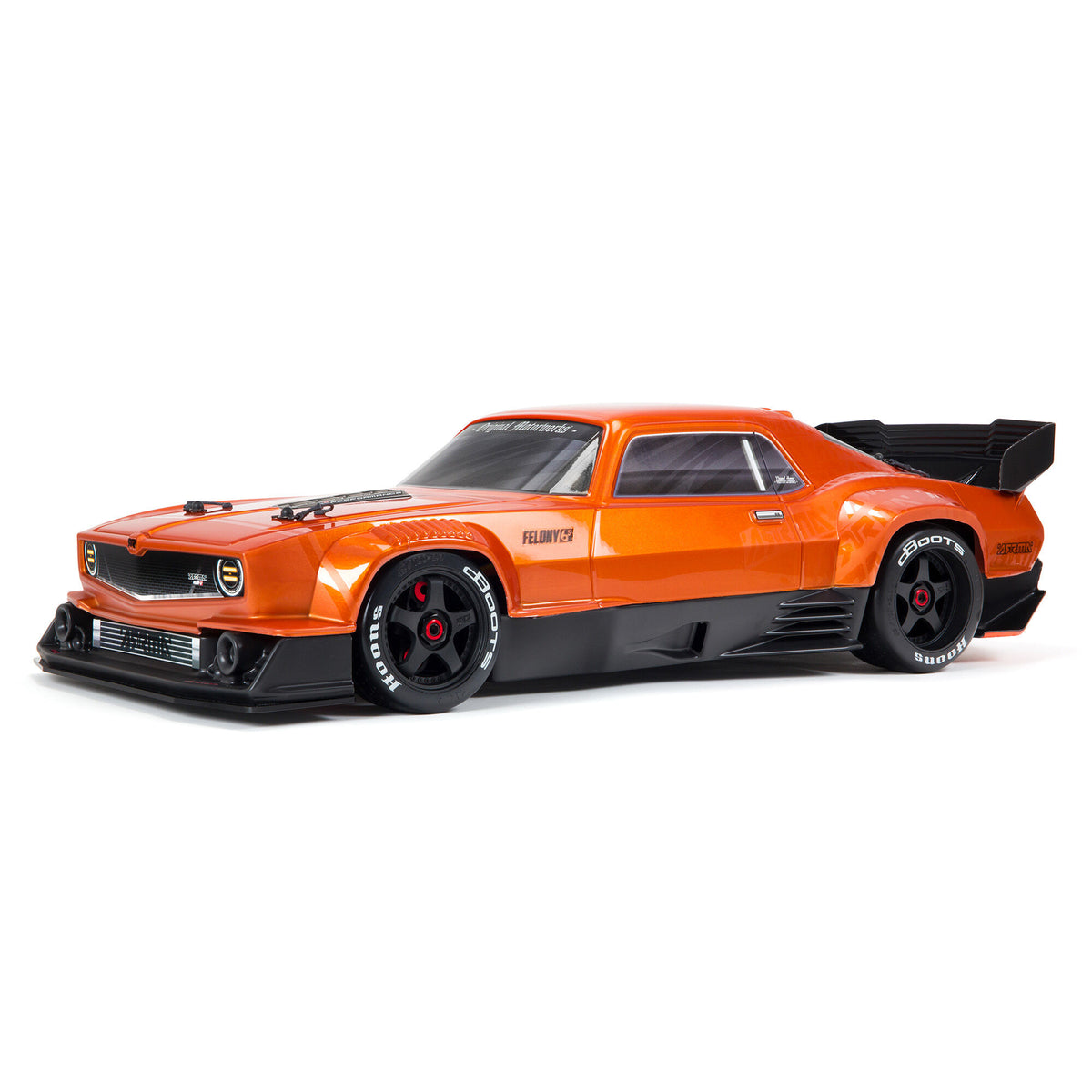 ARRMA ARA7617V2T2 FELONY 6S BLX Street Bash 1/7 All-Road Muscle Car Orange