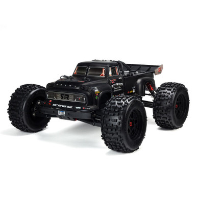 1/8 NOTORIOUS 6S V5 4WD 1/8 NOTORIOUS 6S V5 4WD BLX Stunt Truck with Spektrum Firma RTR, Blue ARA8611V5T2