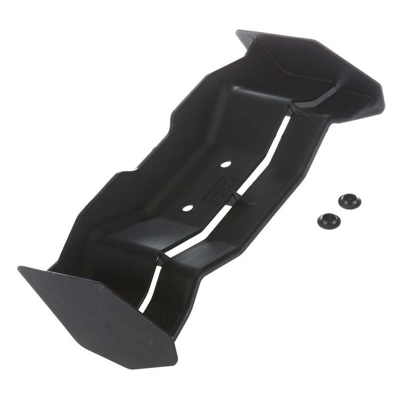 ARRMA (AR480002) Wing 224mm Rear Black (ARAC9652)