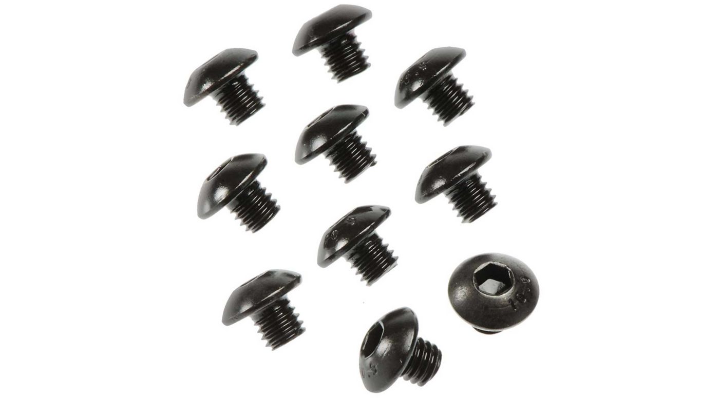 ARRMA (AR721303) Button Head Hex Machine Screw 3x3mm (10): 4x4 (ARAC9841)