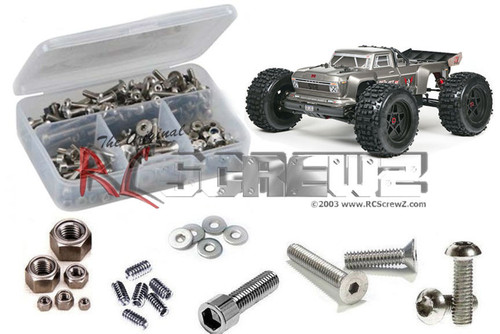RC Screwz ARRM015 Arrma RC Outcast 6s BLX Stainless Screw Kit