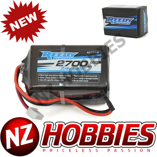 Associated ASC27314 Reedy LiPo Pro RX 2700mAH 7.4V Hump Tx/Rx Battery