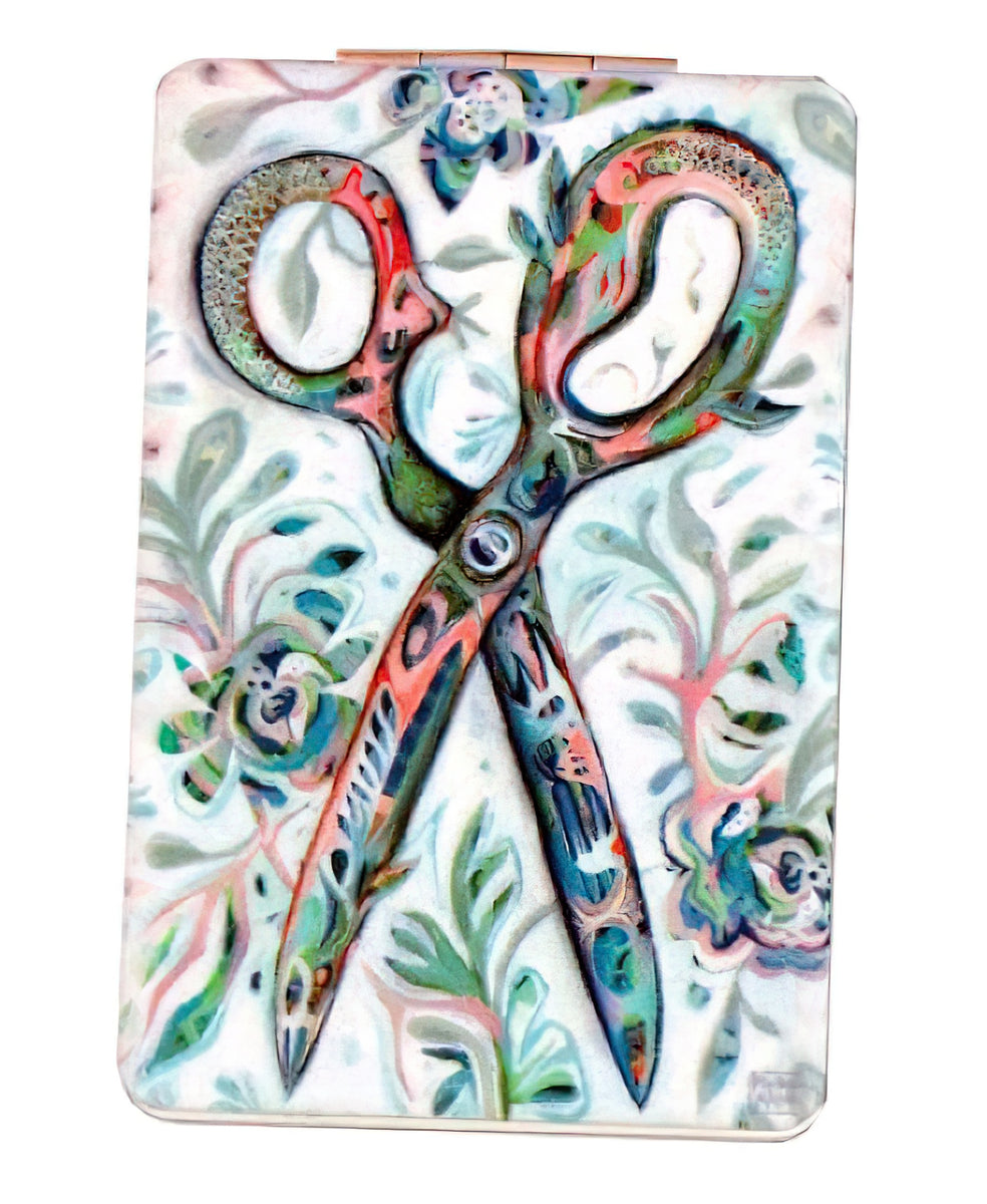 Enesco - Scissors Compact Mirror by Allen Designs