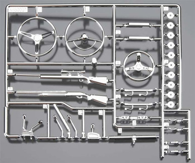 AX80047 Axial Interior Detail Parts Tree Chrome
