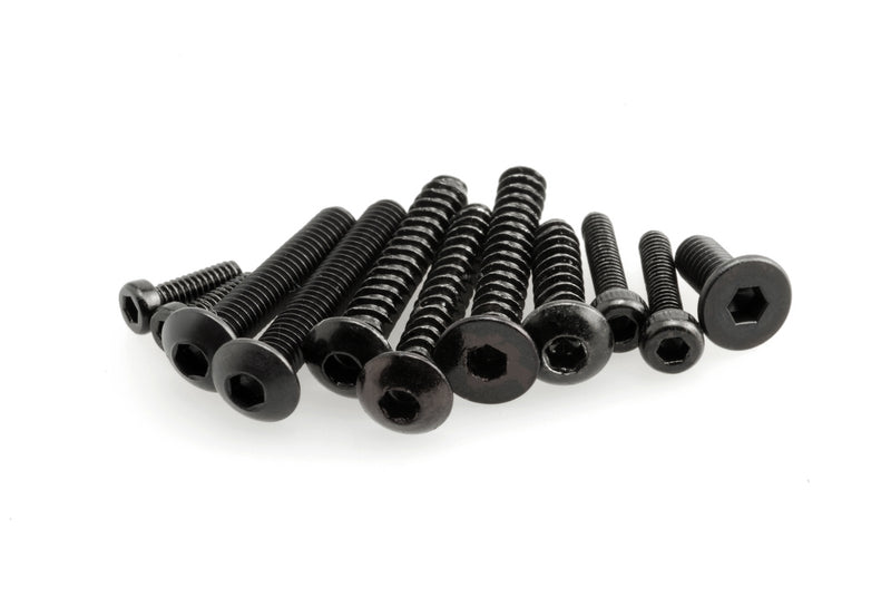 Axial AXA435 Hex Tap Button Head M3x10mm Black (10)