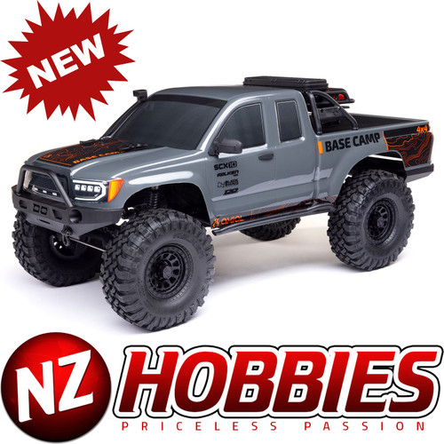 Axial 1/10 SCX10 III Base Camp 4X4 RTR Brushed Rock Crawler, Gray # AXI-1375T2