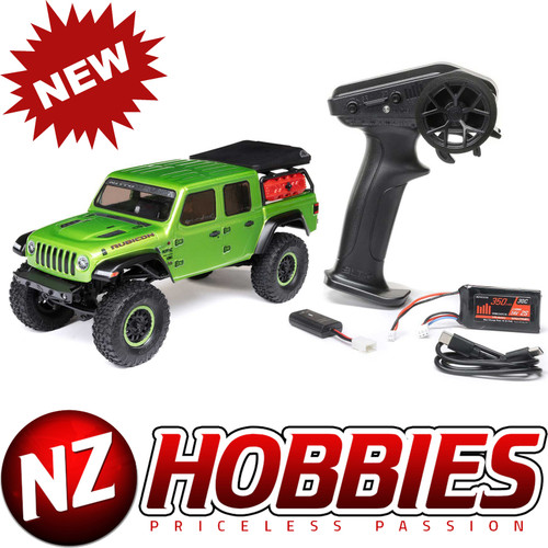 Axial 1/24 SCX24 Jeep Gladiator 4WD Rock Crawler RTR, Green # AXI00005V2T3