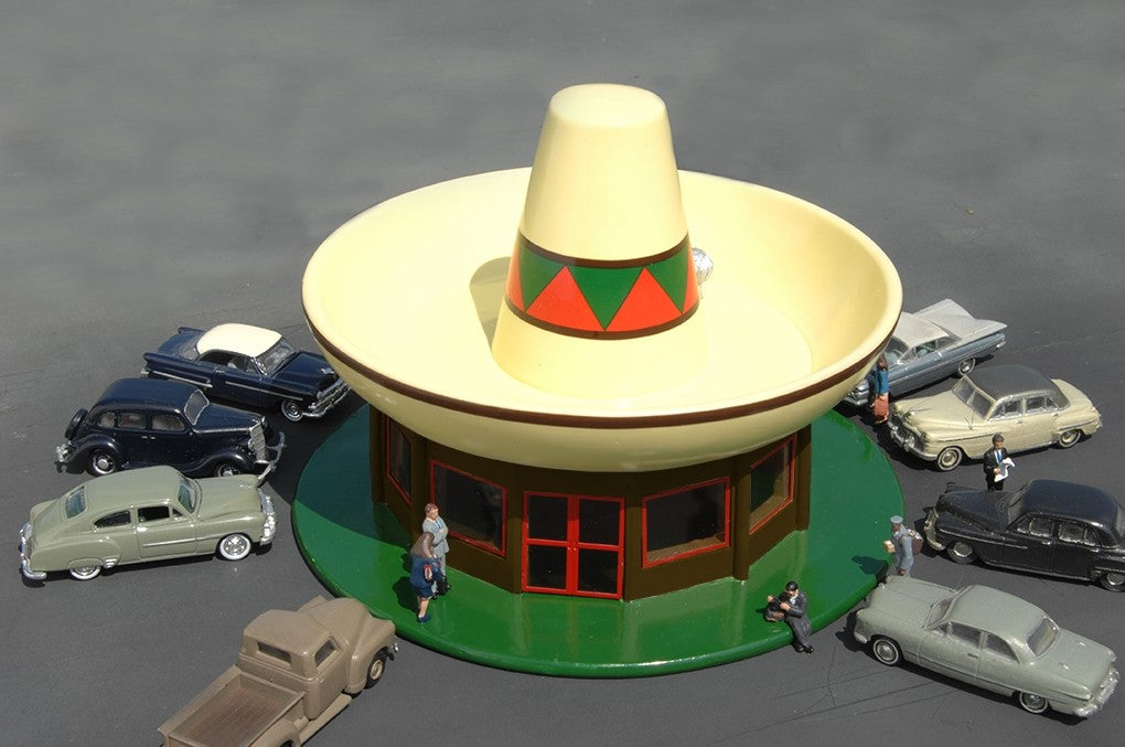 Bachmann 35254 N Built-Up Sombrero Restaurant Building