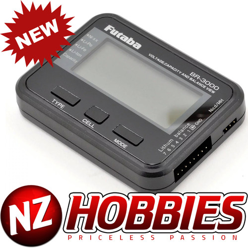 Futaba 01102211-1 BR-3000 Battery Checker