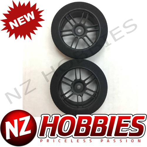BSR Racing 26mm Tire 25 Shore Drag Carbon Wheels (2) # F2625-D