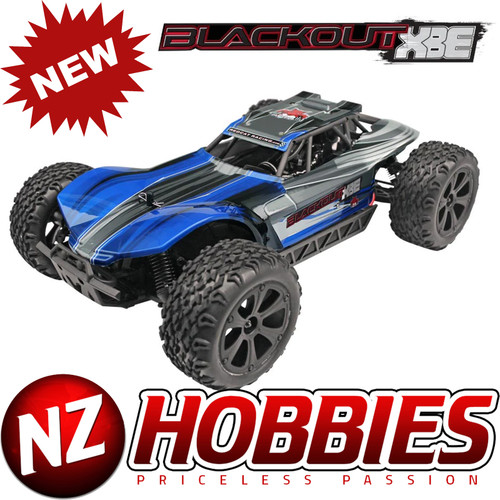 REDCAT BlackoutXBE_BLUE Blackout XBE RC Buggy - 1:10 Brushed Electric Buggy