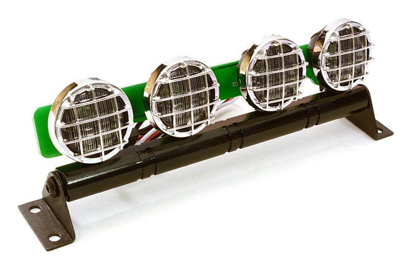 Integy Realistic Roof Top SMD LED Light Bar 119x20x41mm for 1/10 Scale Crawler (C26915WHITE)
