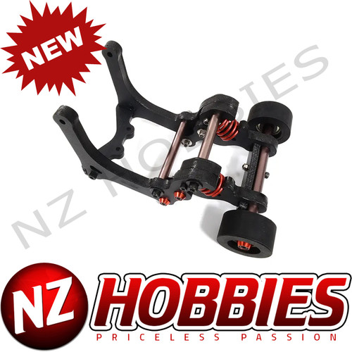 Integy C30087BLACK Wheelie Bar Set BLACK for Traxxas X-Maxx 4X4