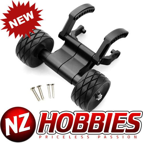 Integy C31376BLACK Wheelie Bar Set for Traxxas 1/10 E-Revo 2.0 & E-Revo