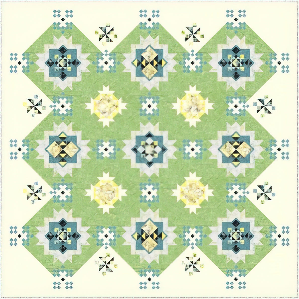 Chelsea Block of the Month - Cypress