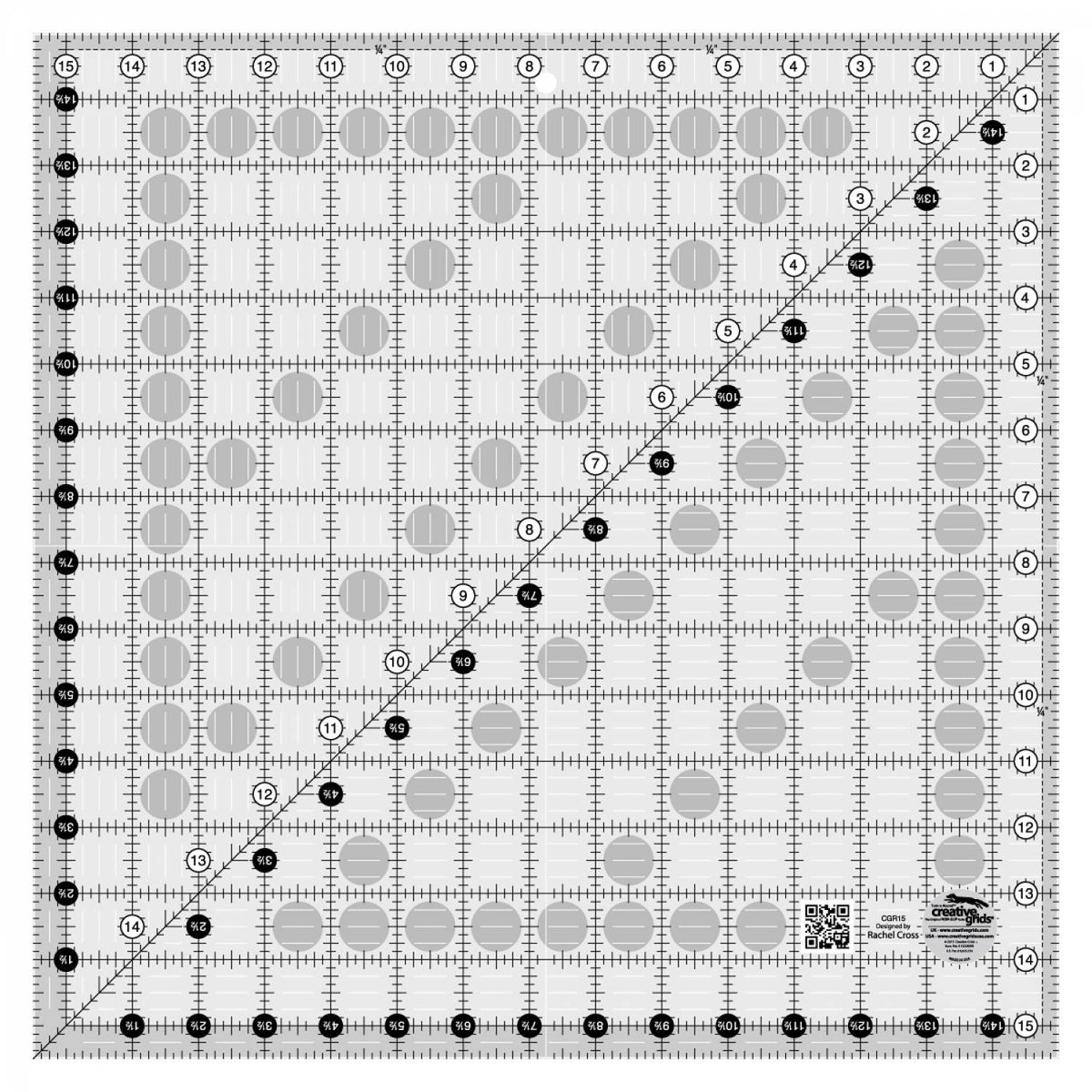 Creative Grids Quilting Ruler 20 1/2in SquareCGR20