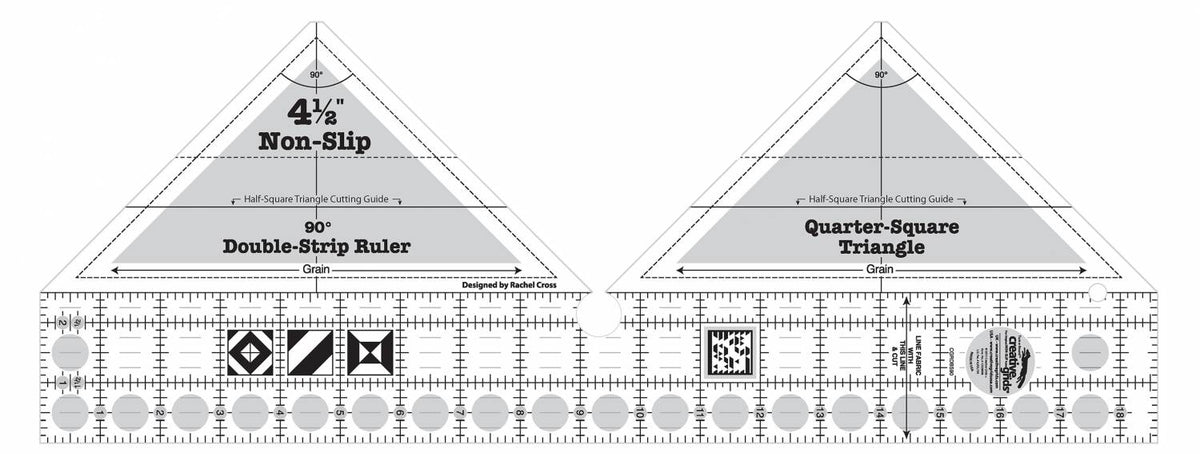 Creative Grids 90 Degree Double-Strip RulerCGRDBS90