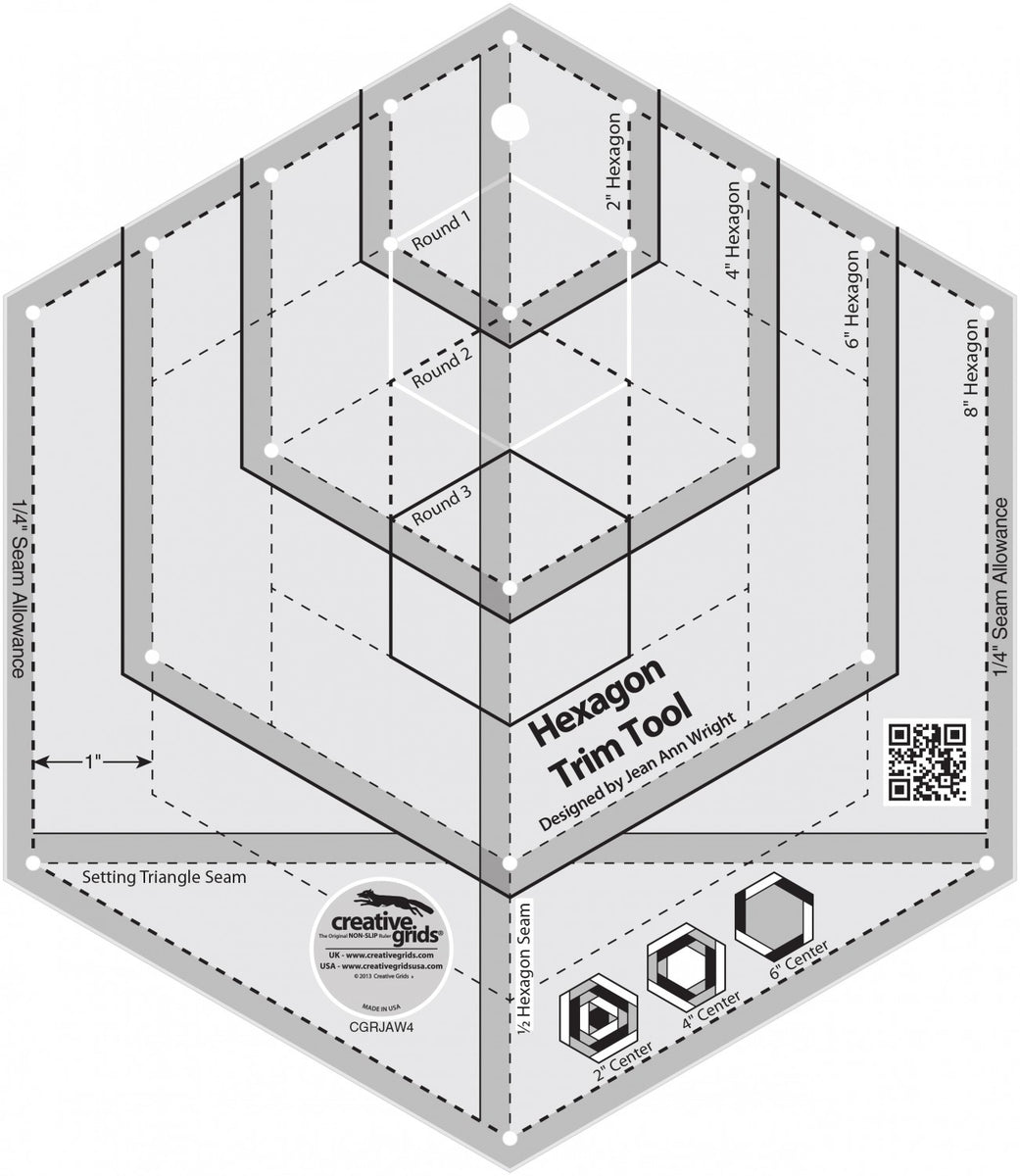 Creative Grids Hexagon Trim ToolCGRJAW4