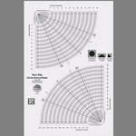 Creative Grids Circle Savvy 11-3/4in x 18-1/2inCGRSAV1