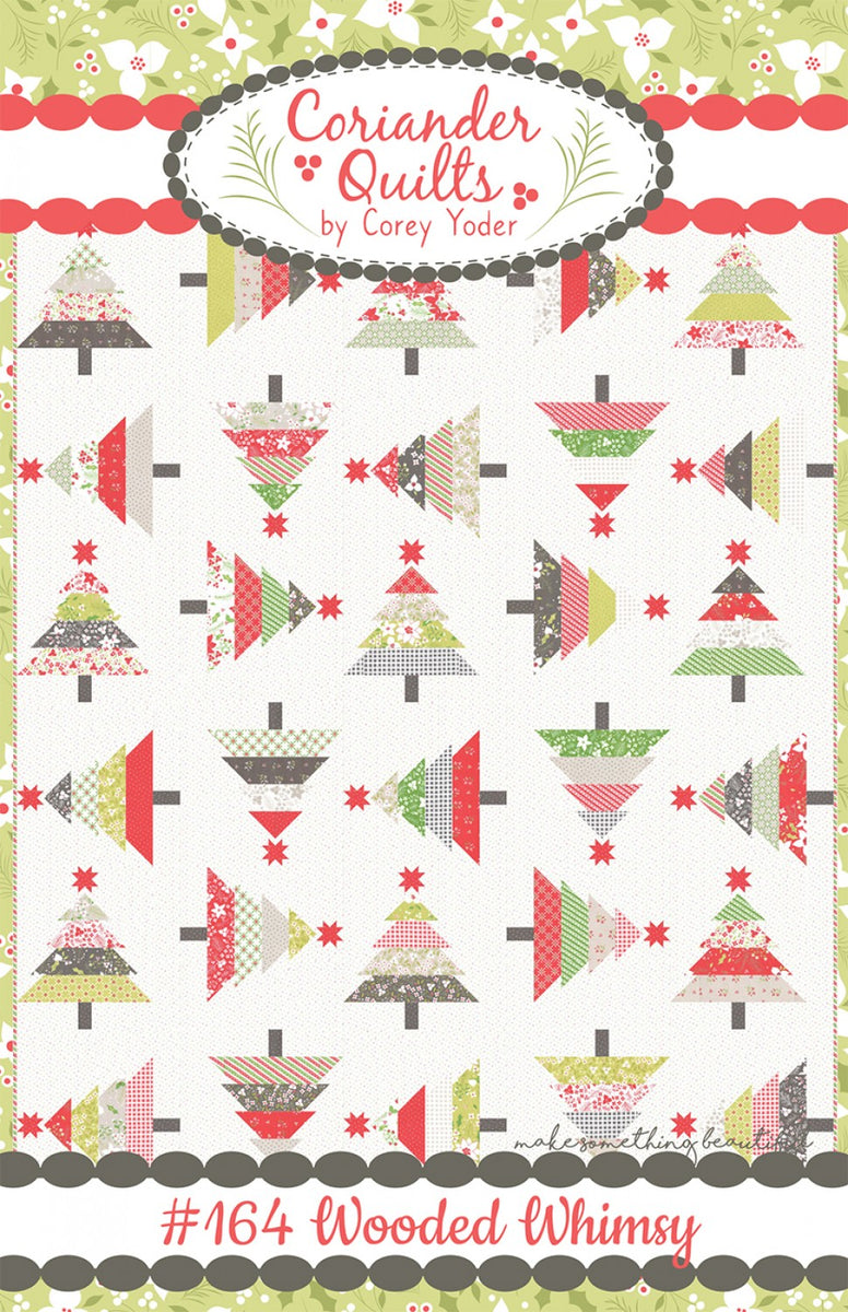Wooded Whimsy Quilt Pattern by Coriander Quilts