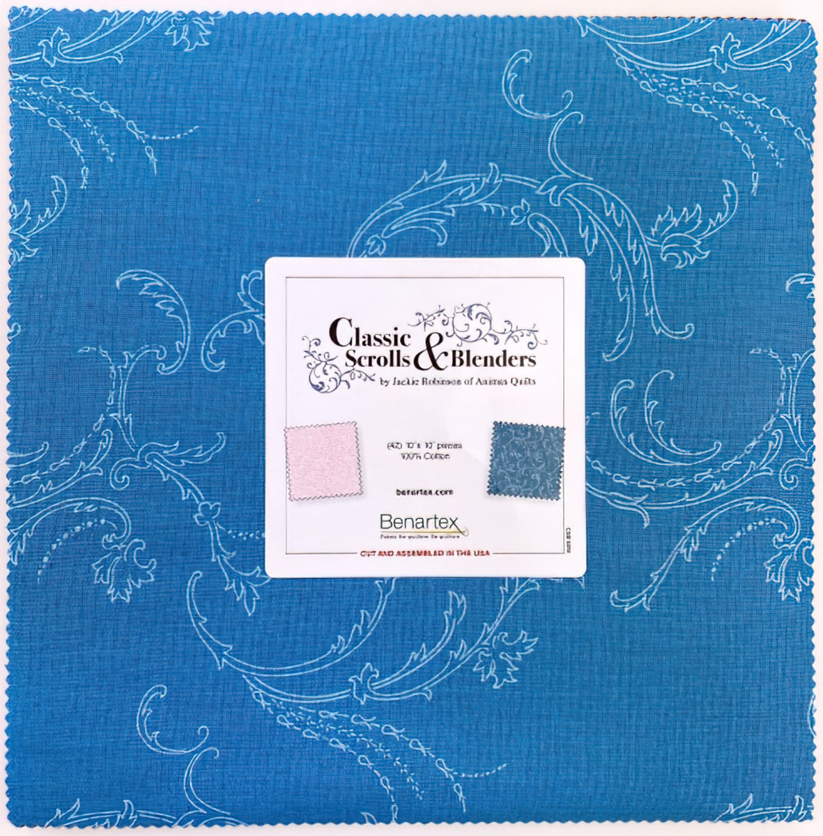Benartex - Classic Scroll & Blenders 10x10 Pack