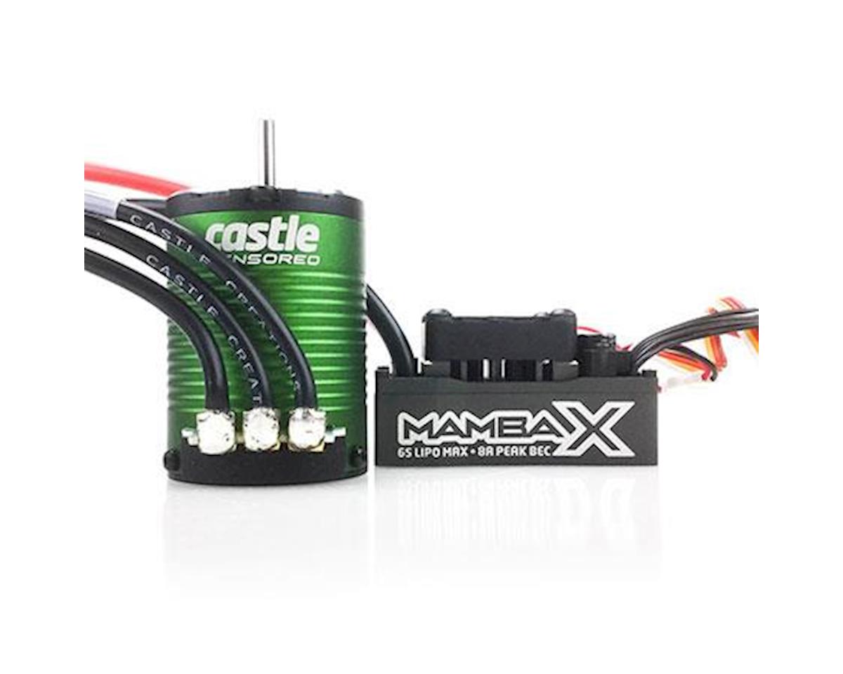 Mamba X Sensored 25.2V Waterproof with 1406-6900KV Motor (CSE010015503)