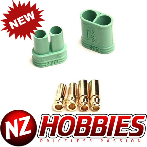 Castle Creations 4MM POLARIZED BULLET CONNECTOR SET