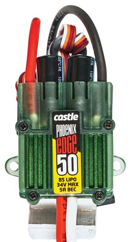 CSEM0102 Castle Creations Phoenix Edge 50 34V 50 Amp ESC
