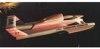 Dumas 1325 1/8 48" Miss Circus Circus R/C Capable Kit
