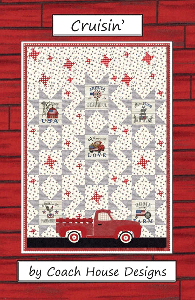 Cruisin Pattern by Coach House Designs/Land That I Love