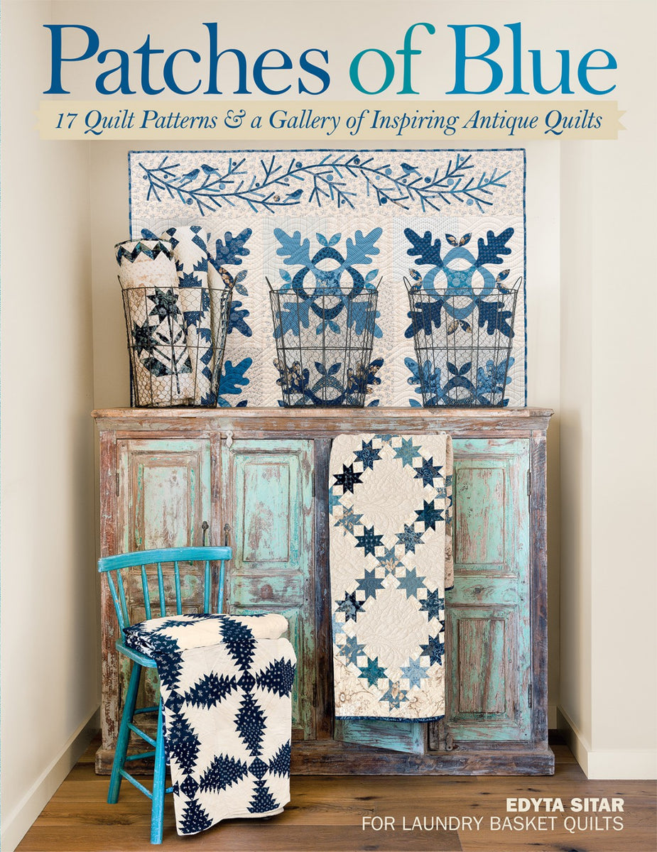 Patches of Blue by Edyta Sitar