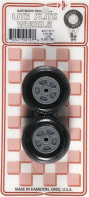 DAV5717 Dave Brown Treaded Lite Flite Wheels 1-3/4" (2)