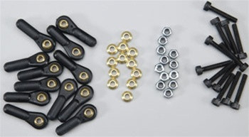 DUB2322 Dubro Heavy Duty Ball Links 3mm (12)