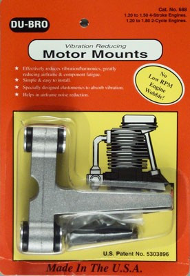 DUB688 Dubro Vibration Reducing Motor Mount 1.20 2/4-Stroke
