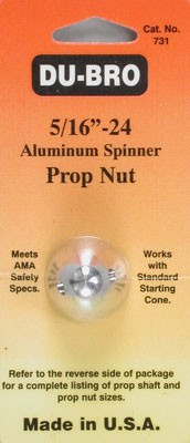 DUB731 Dubro Spinner Prop Nut 5/16"-24