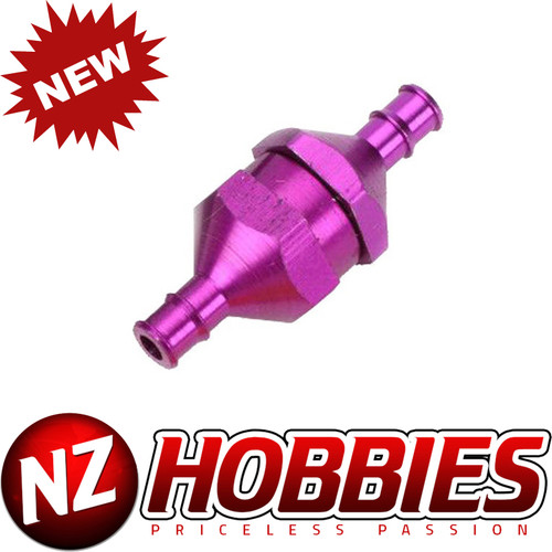 DuBro 835 In-Line Fuel Filter, Purple # DUB835