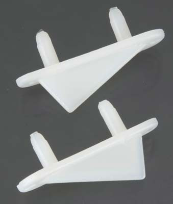 DUB990 Dubro Wing Tip/Tail Skid 1-1/4" (2)