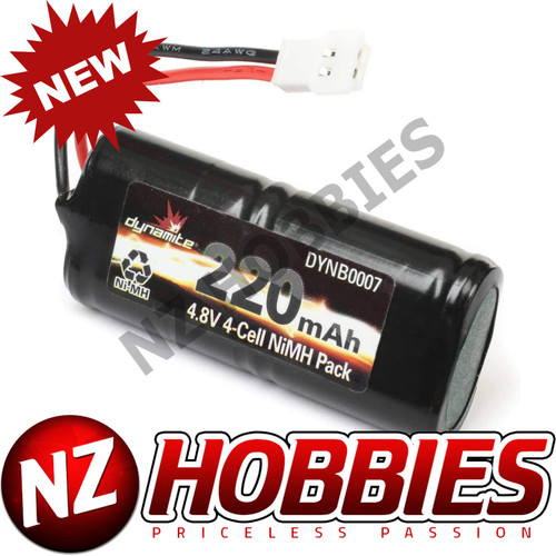 Dynamite 4.8V NiMH Battery (4.8V/220mAh) # DYNB0007