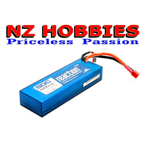 Dynamite 7.4V 6400mAh 2S 80C Hardcase LiPo Battery w/Deans Connector DYNP4009D