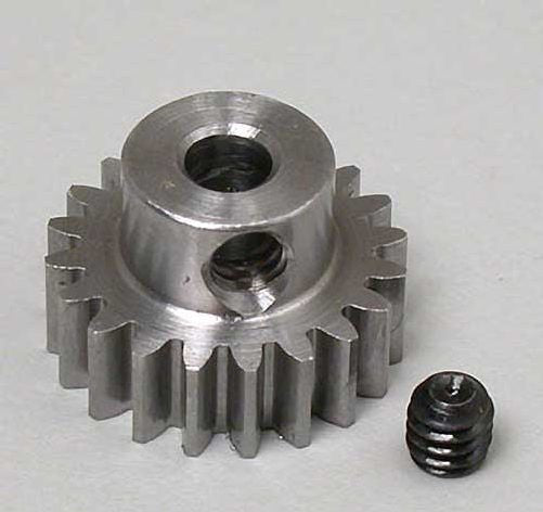 Robinson Racing 0.6 Module Steel Alloy Metric Pinion, 20T (RRP1120)
