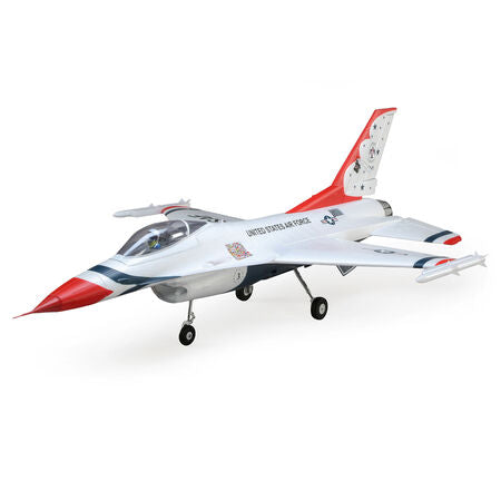 E-flite F-16 70mm EDF BNF Basic w/AS3X and SS (EFL78500)