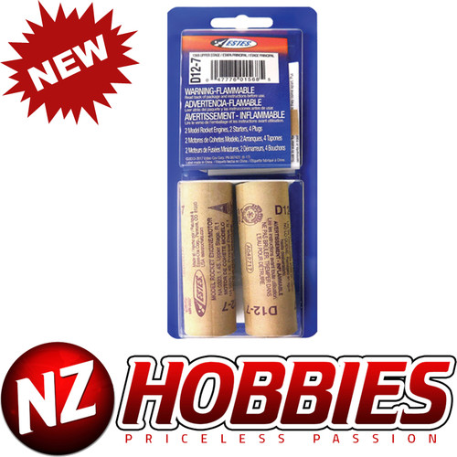 ESTES 1568 D12-7 Model Rocket Engines (2pk)