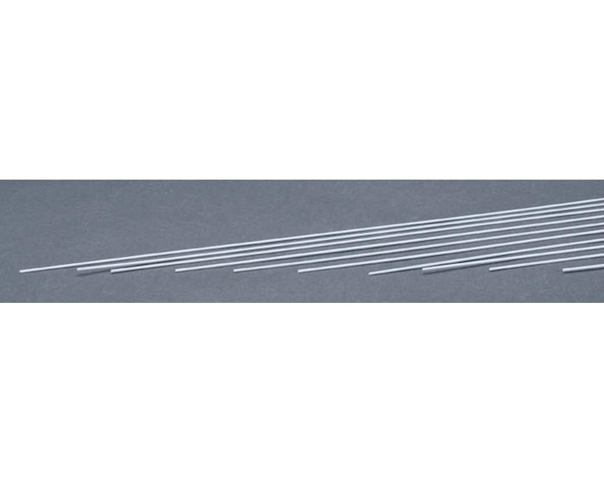 0.030"x0.030"x14" Opaque White Polystyrene Strip (10) (EVG131)